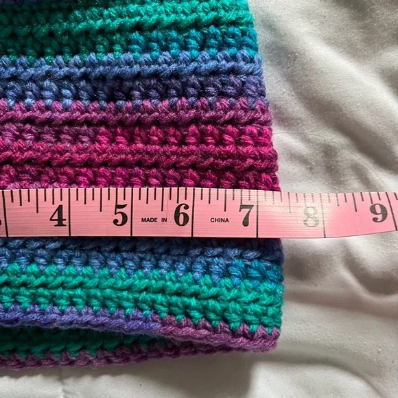 Handmade Multicolored Crop Top - Picture 5 of 7